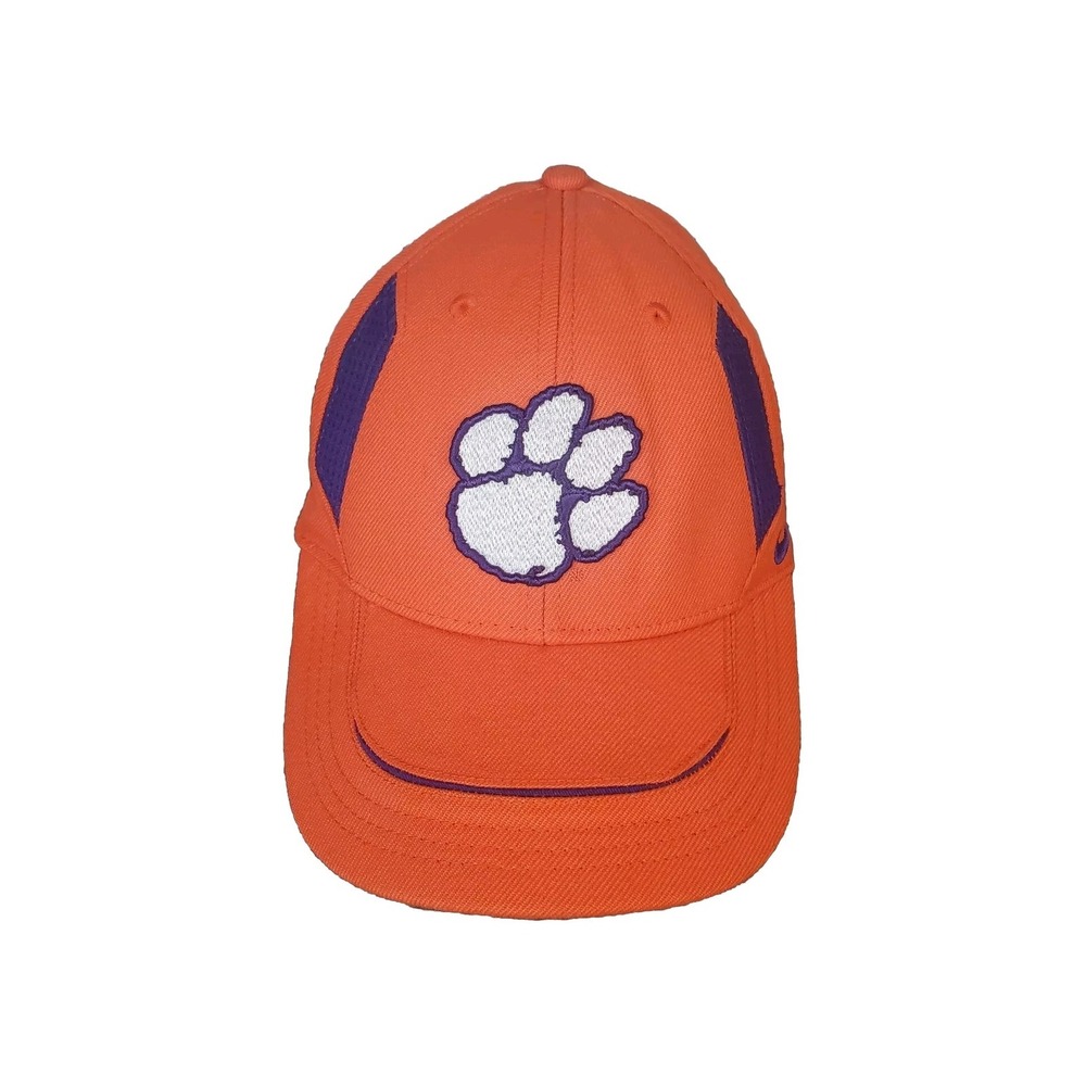 Nike Clemson Tigers Baseball Hat OSMF Orange‎ Embroidered Cap Adult